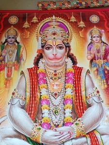 2 Hanuman ji posters combo HD quality.