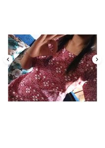 Peach Silk Kurti