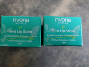 Rivona Mint Lip Scrub &amp; Balm