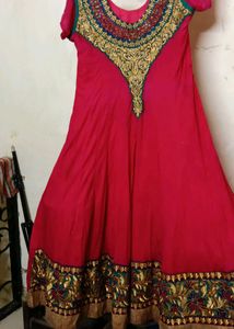 Pink Anarkali Dress 💞