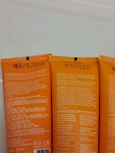 Combo Of Face Wash, Body Wash And Toner