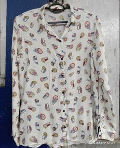 Zara owl Print Shirt