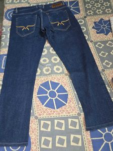 Dark Blue Denim Jeans