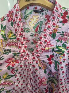 Floral Print Cotton Dress