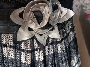 Beautiful Blue Black Dress