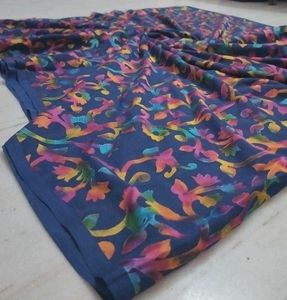 Navy Blue Saree
