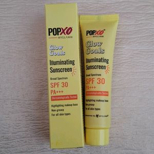 Popxo Glow Goal Illuminating Sunscreen SP 30 PA+++