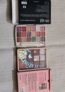 2 Eyeshadow Palettes