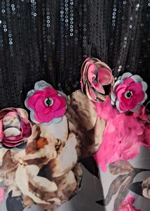 Beautiful Flowers Gown