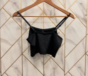 Newme Rhinestone Crop Top