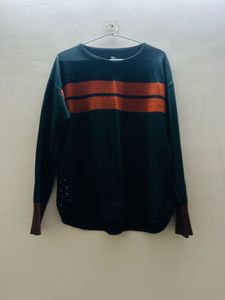 Striped Knit Sweater