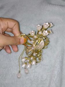 Floral Hair Claw Clip