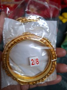 Gold Plated Bangle Set