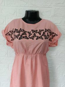 Imported Peach Top/Dress