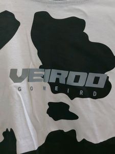 Veirdo Cow Print T Shirt