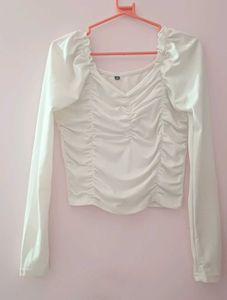 Beautiful White Crop Top
