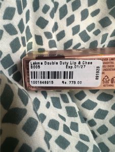 Sealed Lakme Lip &amp; Cheek Mousse