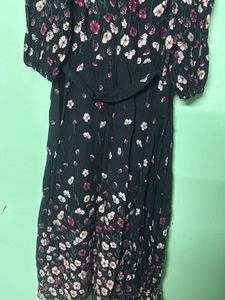 Floral Print Maxi Dress