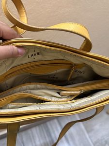 Yellow Lavie Tote Bag