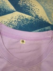 Purple Printed Tshirt