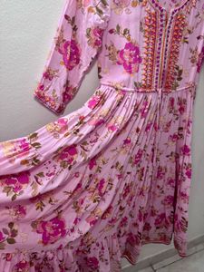 R&amp;R Floral Anarkali