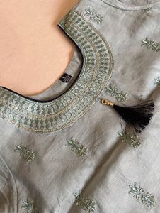 Heavy Work & Light Weight Dress With Surprise Gift