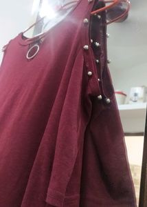Dangri With Fancy Off Shoulder Top Give Stunning Look