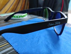 Sunglasses By Silver Kartz Black Rectangle