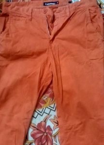 Orange Men's Chinos