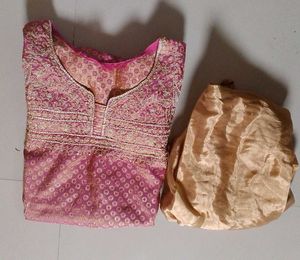 Clearance Sale Price Drop Silk Kurti Set