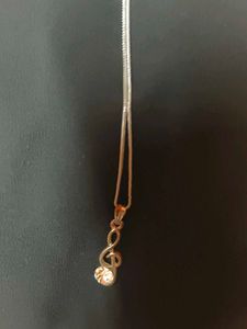 Elegant Silver Tone Necklace