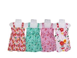 Cute Floral Baby Dresses (Set of 4)