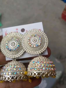 Sparkling Jhumka Earrings