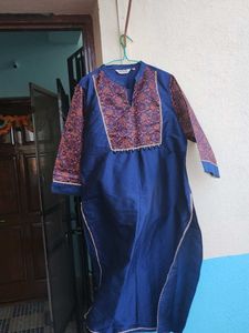 Jaipuri Kurti Set Silk Xxl