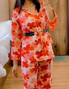 Floral Cord Set