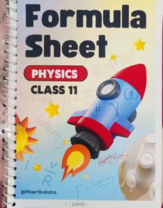 Class 11th Physics Formula Sheet