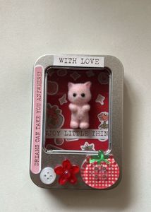 Calico Cat Tin Box