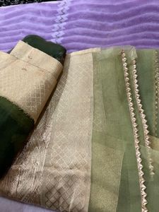 new organza suit party wear