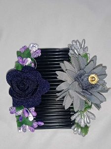 Floral Hair Comb Set