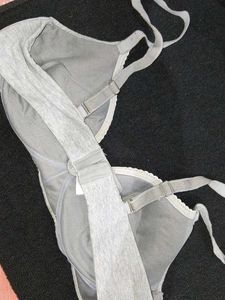 Gry Cotton Paded Bra