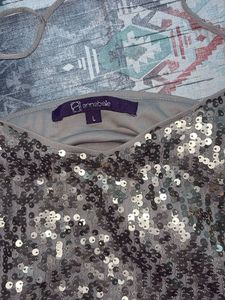 Sparkly Sequin Tank Top