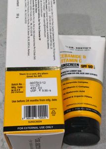 Dr. Sheth's Sunscreen SPF 50