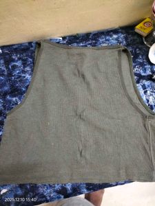 Olive Green Tank Top