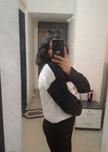 Stylish Black &amp; White Jacket