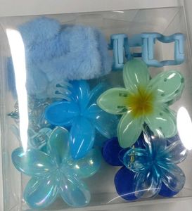 Pink Hair Clip Bundle