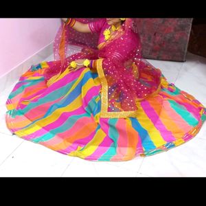 HALDI MEHNDI LEHNGA Multicolour