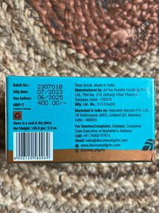 Pilgrim Volacanic Lava Ash Face Scrub