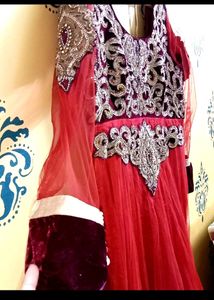 Velvet+Net Gown ❤️❤️❤️❤️
