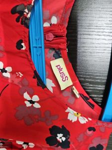 Red Floral Dress