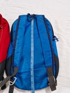 Small Red And Blue Backpack